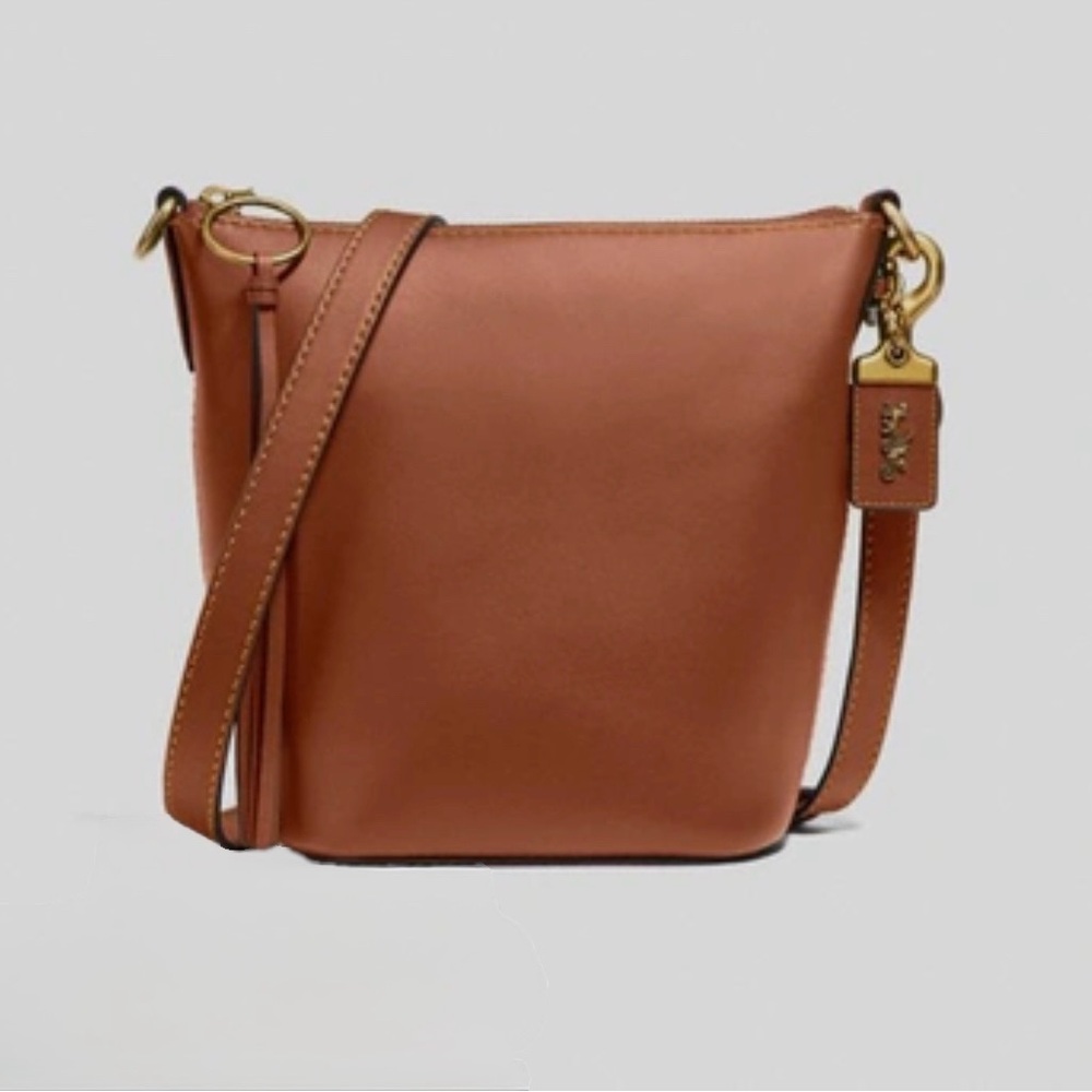Coach 1941 Duffle 20 Saddle Leather with Brass Hardware EUC